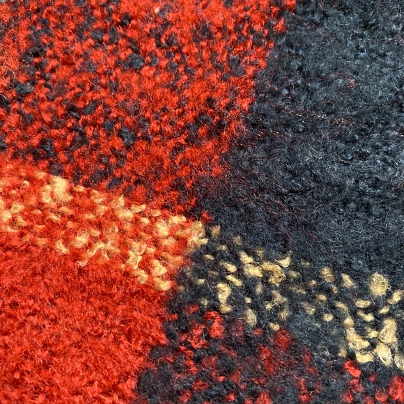 🍎 3/$6 or $4 each 🍎 Red,navy, tan, white large scarf - Picture 5 of 5